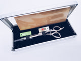 Green Mouse Scissor Matte Limited Silver 6"