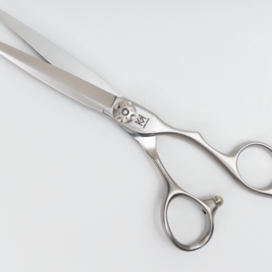 Green Mouse Scissor Matte Limited Silver 6"
