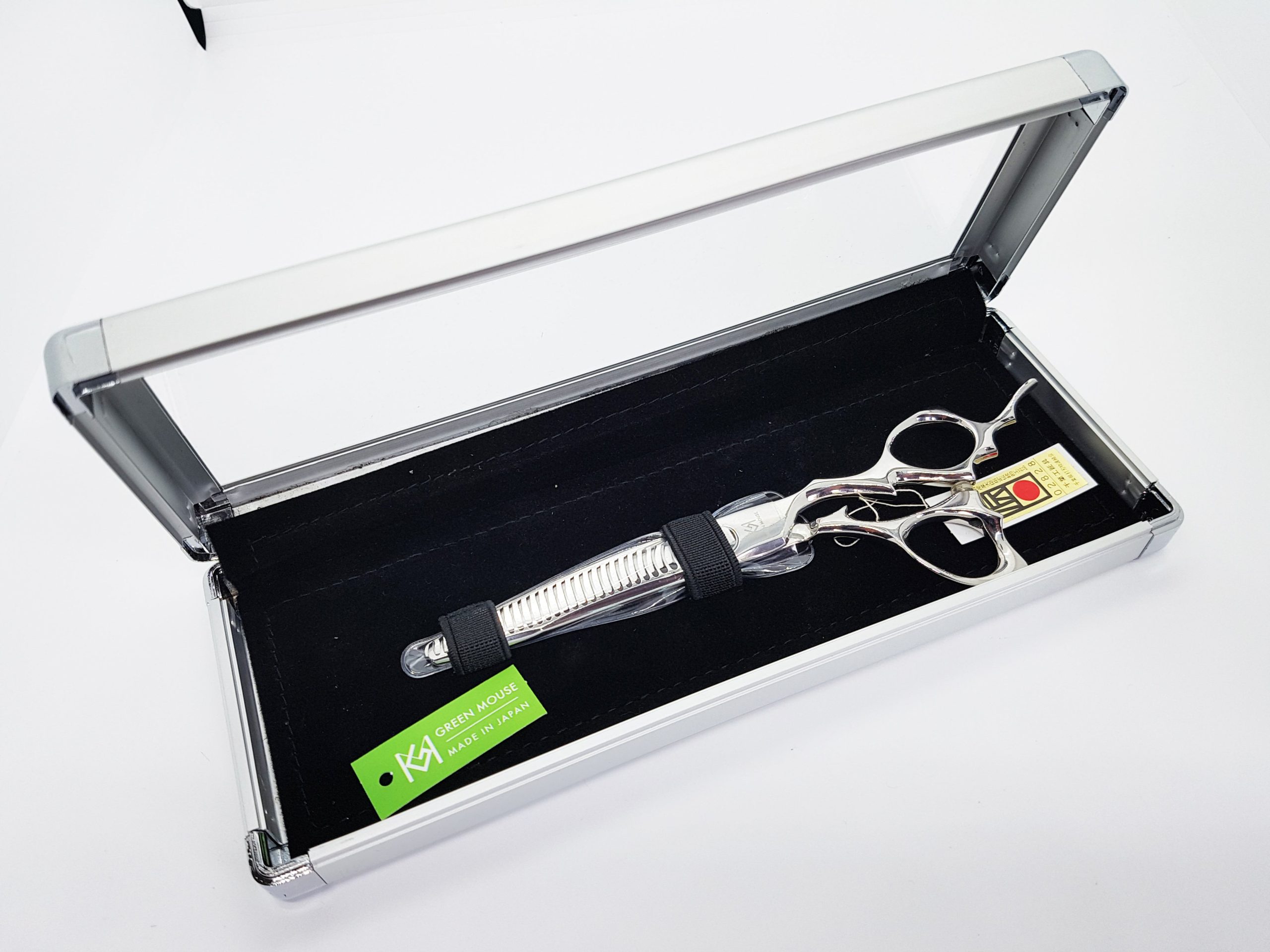 Green Mouse Scissor Rider RPG-28W Texturizing Shear 28 Tooth - Image 3